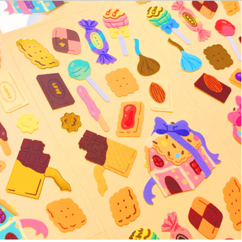 manta box /  Sweets Glittering sticker 貼紙
