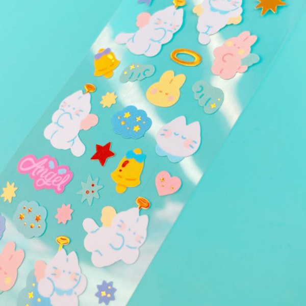 manta box / Little Angel Glittering Sticker 貼紙