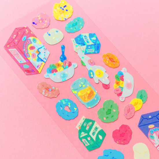 manta box / Twinkle Cereal stickers貼紙