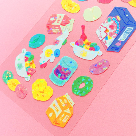 manta box / Twinkle Cereal stickers貼紙