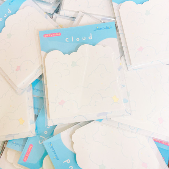 manta box / Cloud sticky notes 便條貼