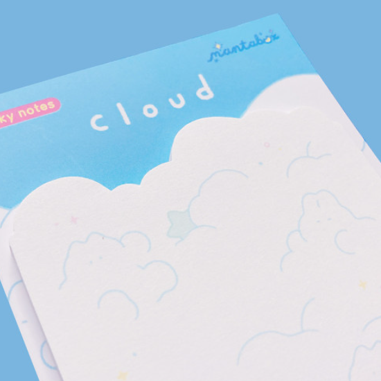 manta box / Cloud sticky notes 便條貼