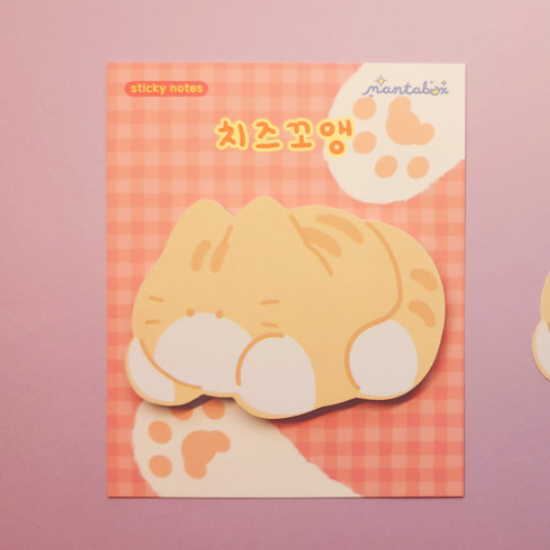 manta box / Cheese Cat sticky notes 便條貼