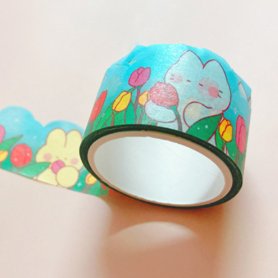 manta box / Tulips Shaped Masking Tape 紙膠帶