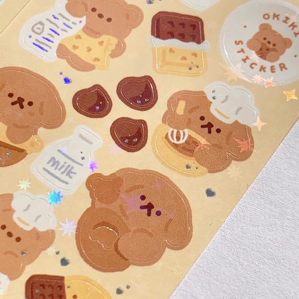 OKIKI / Let's make chocolate cookies stickers 貼紙