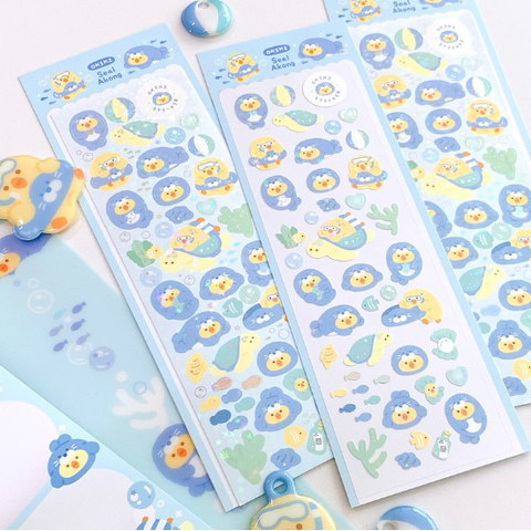 OKIKI /Seal Akong stickers 貼紙