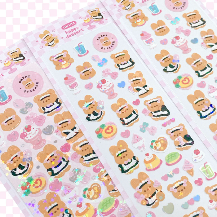 OKIKI / Happy Dessert stickers 貼紙