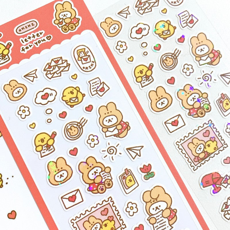 OKIKI / Letter for you stickers 貼紙