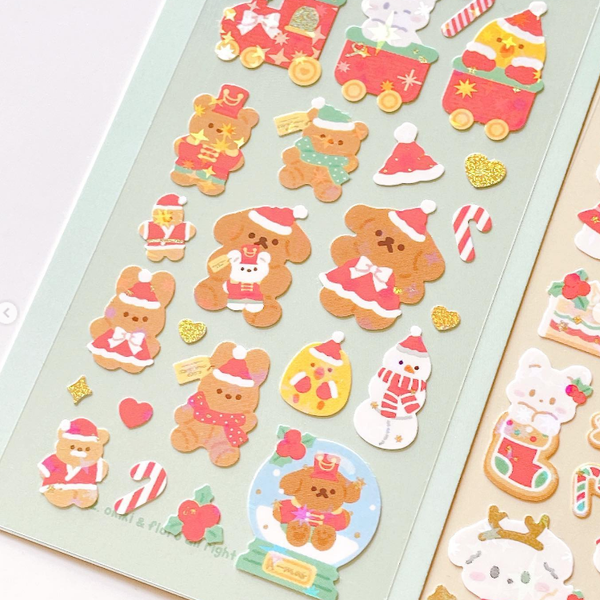 OKIKI / Christmas Toy stickers 貼紙