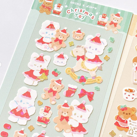 OKIKI / Christmas Toy stickers 貼紙