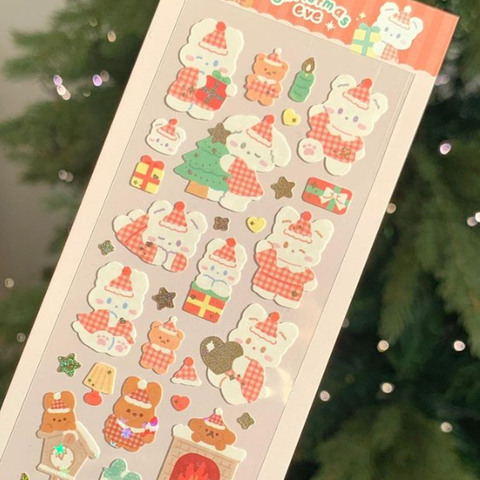 OKIKI / Christmas eve stickers 貼紙