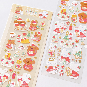 OKIKI / Christmas Bakery stickers 貼紙