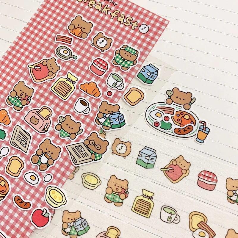 OKIKI / Breakfast stickers 貼紙