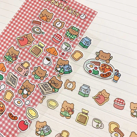 OKIKI / Breakfast stickers 貼紙