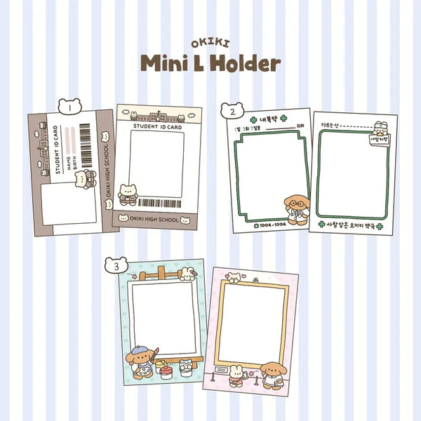 OKIKI / new mini L holder/ student card