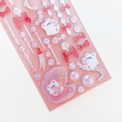 ozziday /Pink Pearl stickers 貼紙.