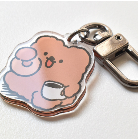 PERMS /  donut keyring 吊飾.