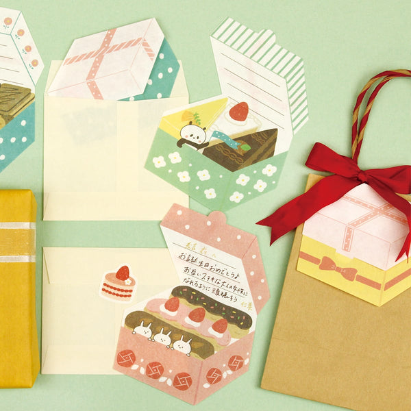 PAPIER PLATZ /  Cake Shop Mizutama Mini Gift Letter （４款）