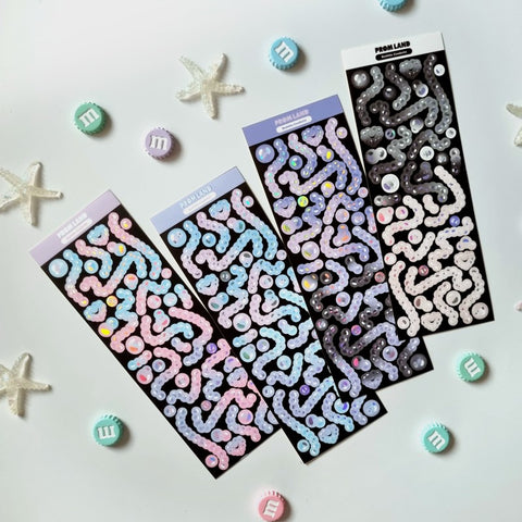 PROMLAND / Bubble Confetti sticker 貼紙