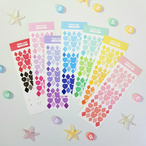PROMLAND /  Line Glitter stickers 貼紙