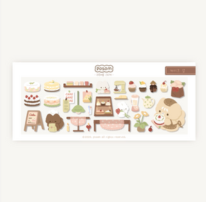 Posom / Cake shop 貼紙