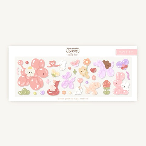 Posom / Bubble Bubble stickers 貼紙