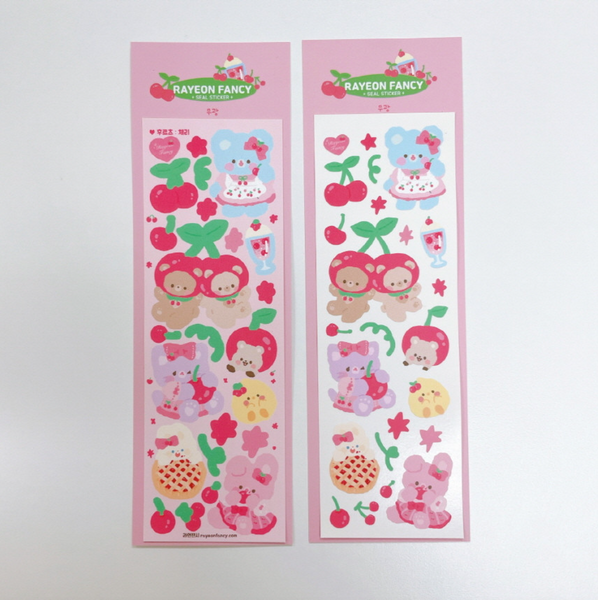 Rayeon Fancy / Fruit- Cherry Stickers.