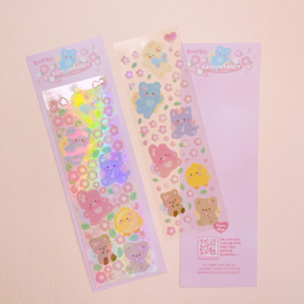 Rayeon Fancy /Cherry Blossom Sticker - White Pearl 貼紙