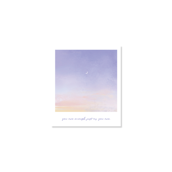 Skyfolio / purple sky - enough card