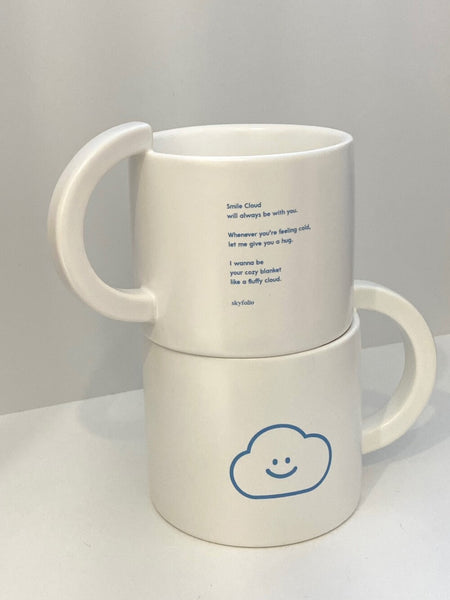 Skyfolio / White Lettering Mug