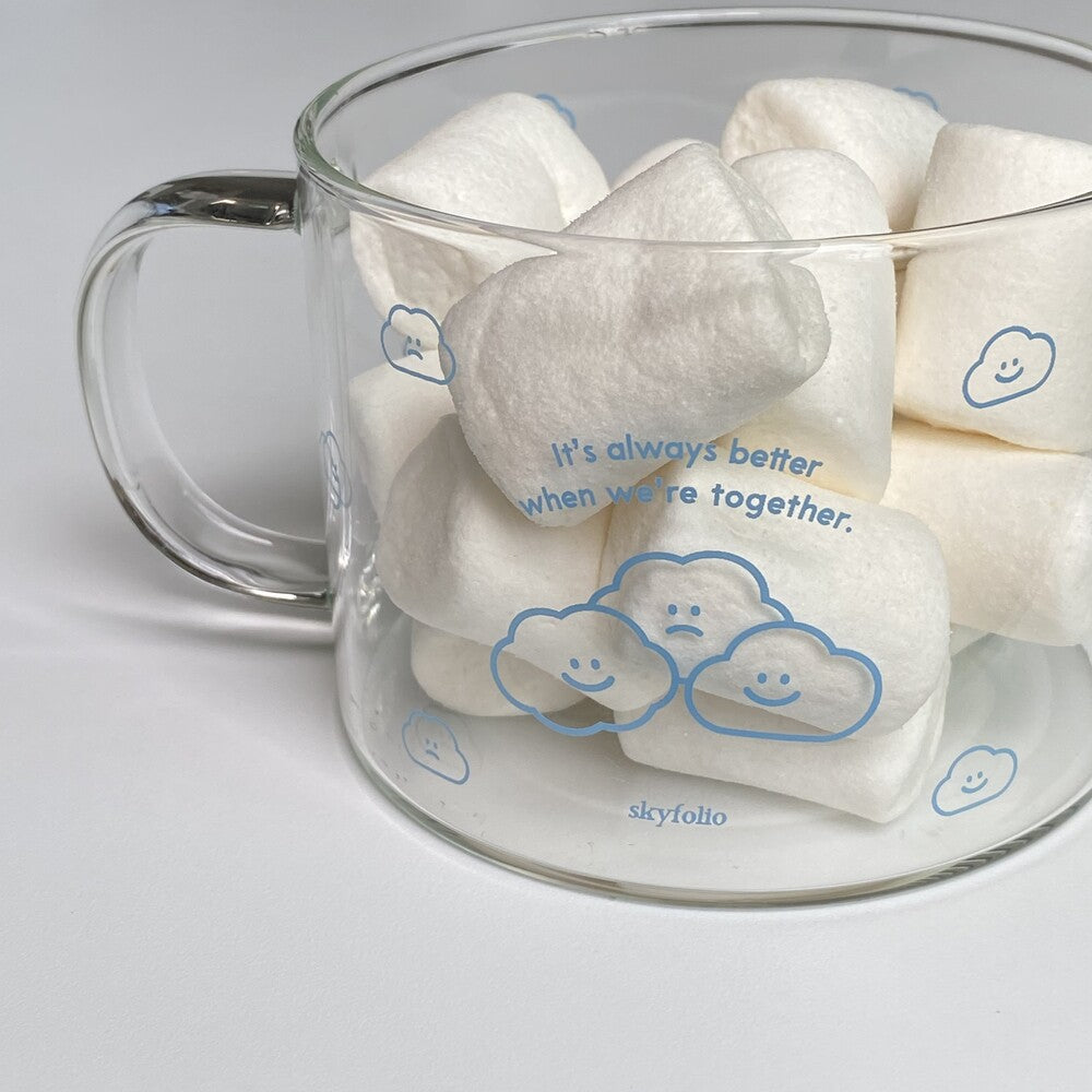 Skyfolio / Cloud Cereal Mug 杯/ Blue