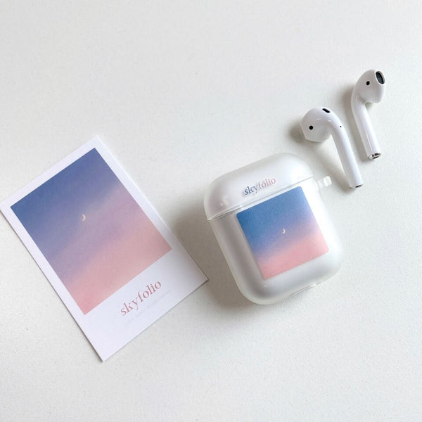 Skyfolio/ Airpods Case / crescent moon / airpods 1/2