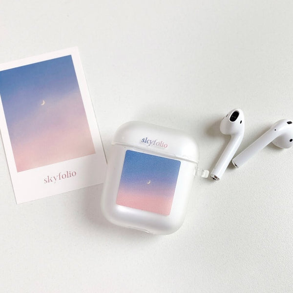 Skyfolio/ Airpods Case / crescent moon / airpods 1/2