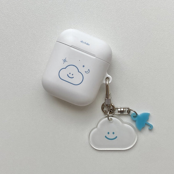 Skyfolio/ white cloud Airpods Case