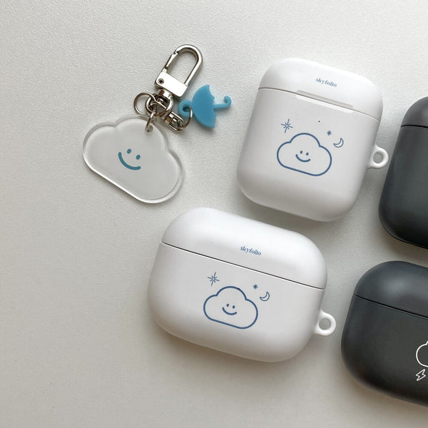 Skyfolio/ white cloud Airpods Case