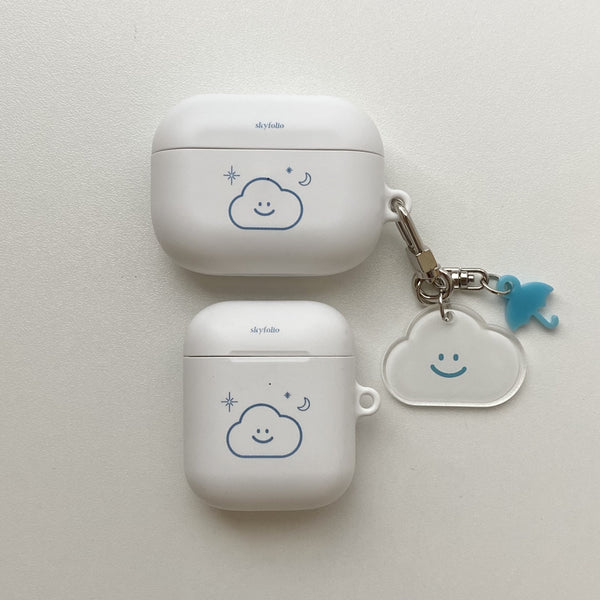 Skyfolio/ white cloud Airpods Case