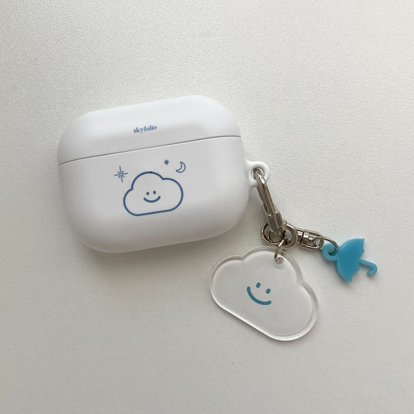 Skyfolio/ white cloud Airpods Case