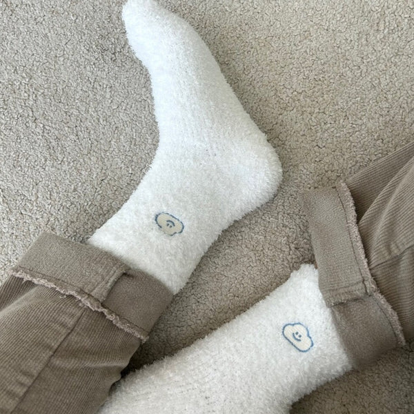 Skyfolio / Fluffy White Cloud Sleeping Socks