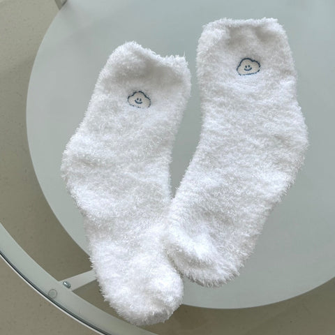 Skyfolio / Fluffy White Cloud Sleeping Socks