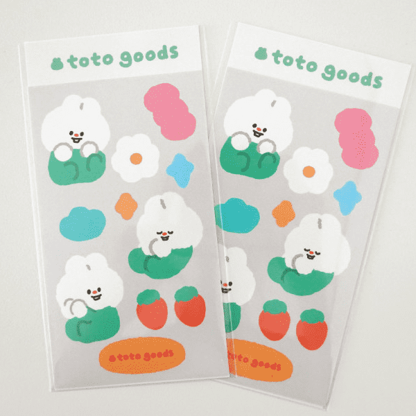 toto goods  / toto Deco Sticker 貼紙