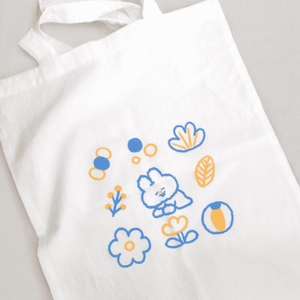 toto goods  / toto Eco Bag 布袋 環保袋 ( flower toto )