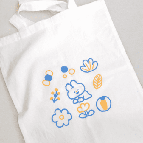 toto goods  / toto Eco Bag 布袋 環保袋 ( flower toto )