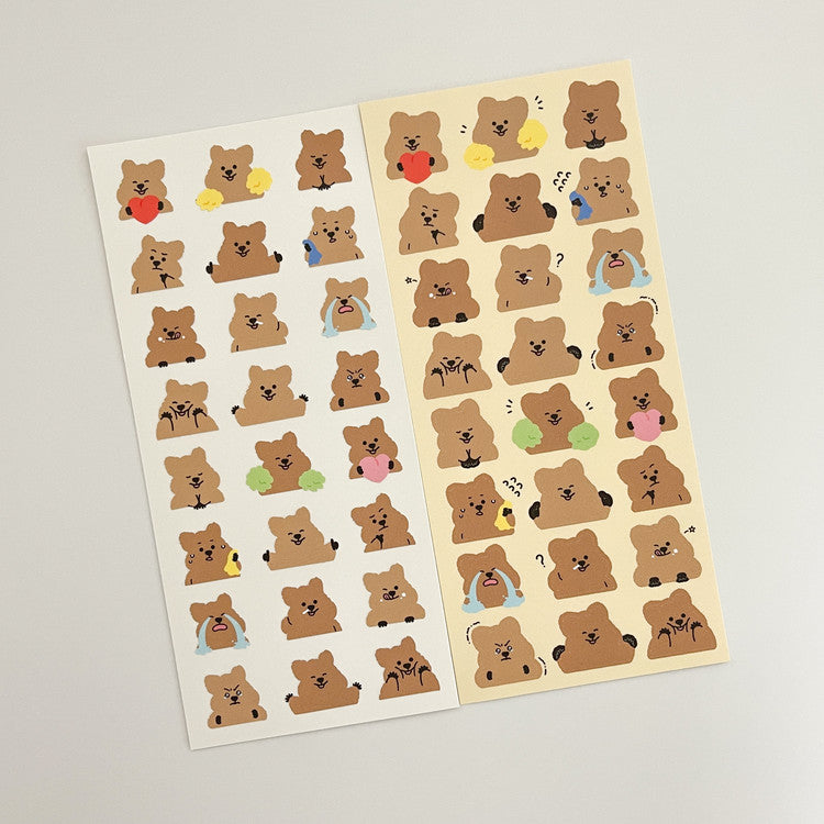 Young Forest / New Daily Quokka stickers 貼紙