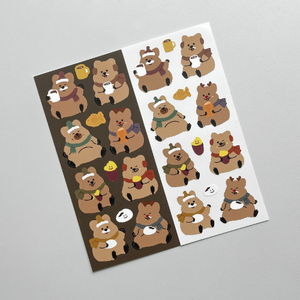 Young Forest / Quokka Yummy Winter stickers 貼紙