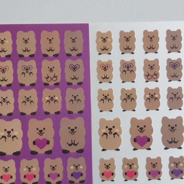 Young Forest/ mini Quokka stickers 貼紙