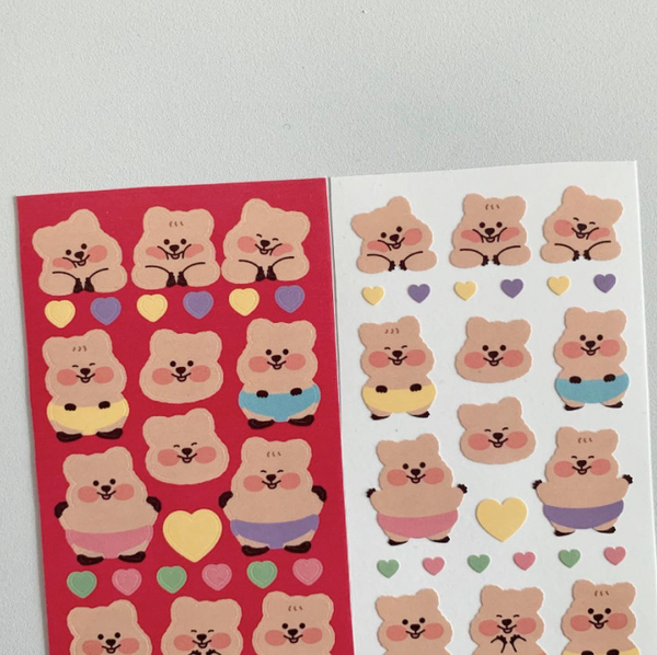 Young Forest / Baby Quokka stickers 貼紙