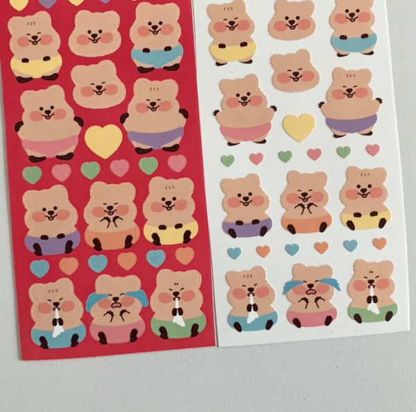 Young Forest / Baby Quokka stickers 貼紙