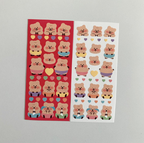 Young Forest / Baby Quokka stickers 貼紙