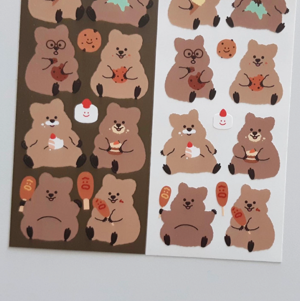 Young Forest / Yummy Quokka stickers 貼紙