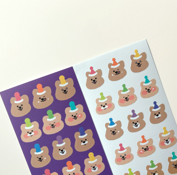 Young Forest / Cone Hat Quokka stickers 貼紙